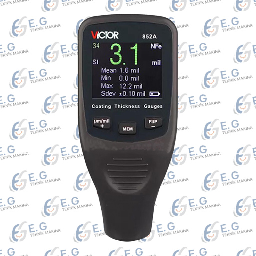 Vıctor RuoShui 852A Boya Kaplama Kalınlık Ölçüm Cihazı F/NF
